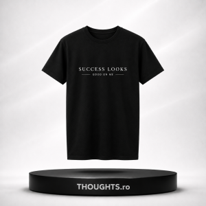 Tricou - SUCCESS LOOKS (negru)