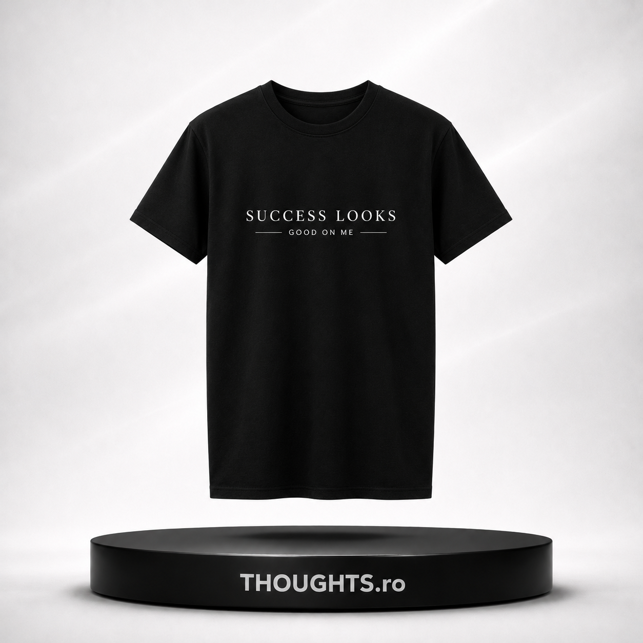 Tricou Success Looks Negru